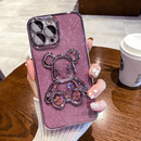Glitter 3D Bear Protective Case