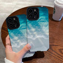 Serenity Blue Sea Wave Phone Case
