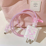 Artistic Penstroke Butterfly Charger Protector Kit