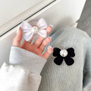 Elegant Bowknot Cherry Phone Gripper