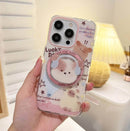 Chic Cute Cartoon Cat Magnetic Case