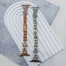 Glamorous Heart Diamond Watch Strap