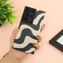 Zebra Print Pattern Soft Case - Samsung