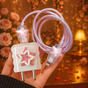 Starry Delight Cable And Charger Protector Set