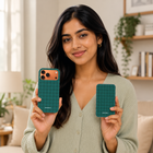 Moss Weave Case With Powerbank