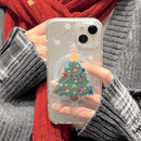 Whimsical Winter Tree Holder Magsafe Case