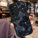 Retro Ink Painting Dark Flowers Case - Samsung