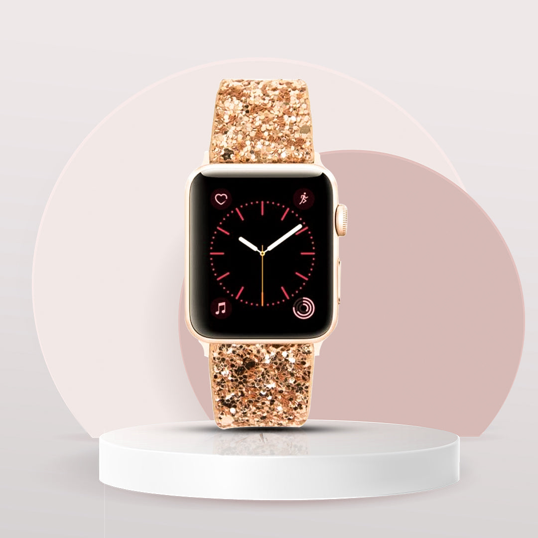 Apple watch sale glitter band