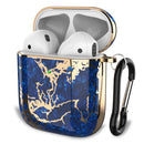 Luxury Marble Electroplated Case  - AirPods 1/2