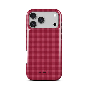 Berry Gingham - Crystal