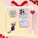 Luxury Floral Pattern Case 3-in-1 Combo