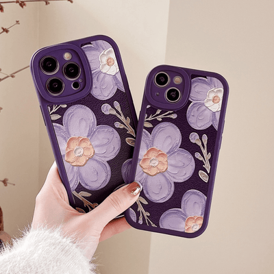 Elegant Floral Jasmine Flower Case - Peeperly