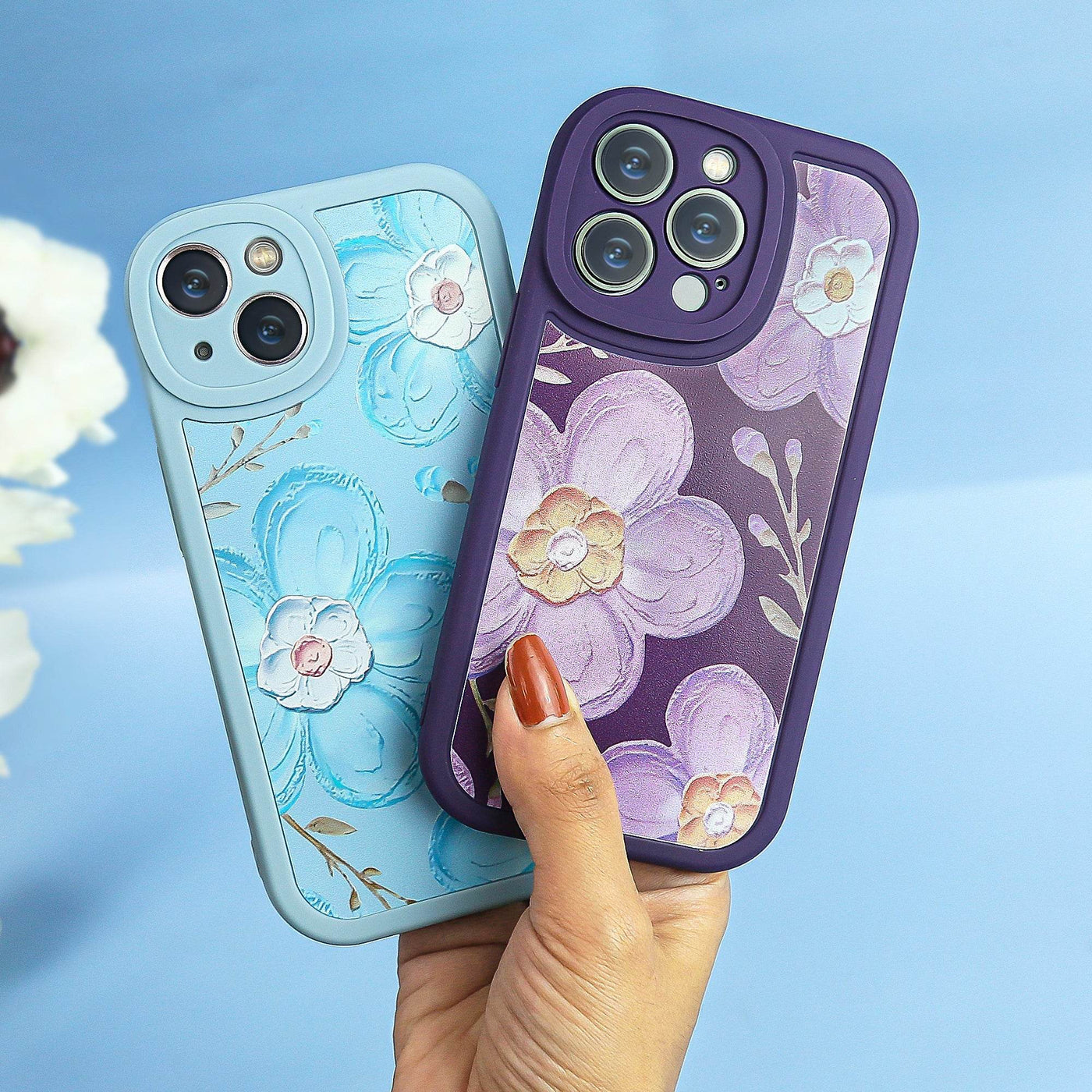 Elegant Floral Jasmine Flower Case - Peeperly