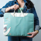 Cartoon Printed MacBook Bag - Peeperly