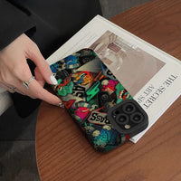 Artistic Fusion Graffiti Phone Case