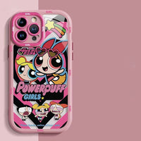 Fun and Vibrant Power Puff Girls Case