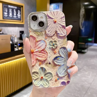 Classy Floral Oil Painting Case