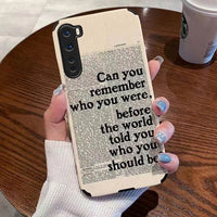 Inspiring Quote Phone Case - OnePlus