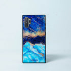 Dark Ocean Pattern Glass Back Case - Samsung - Peeperly
