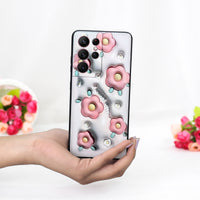 3D Printed Floral Sculpture Case - Samsung