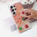 3D Vibrant Blossom Oil Painting Case - Samsung