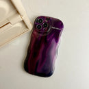 Violet Blurred Wave-Dyed Case