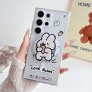 Cute Rabbit Acrylic Magnetic Case - Samsung