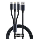 Sonic Stream 3 in 1 Type C Lightning And Micro USB Data Cable