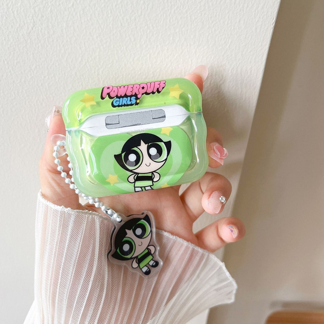 Porte-clés AirPods Skinnydip – Les Powerpuff Girls, Pour AirPods 1 & 2