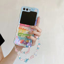 Whimsical Monarch Rainbow Case with Charm - Samsung