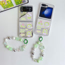 Gleaming Rabbit Mirror Case with Bracelet - Samsung