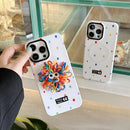 Colorful Soft Polka Case with Plush Gripper