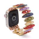 Elegant Vibrant Alloy Bracelet for Apple Watch