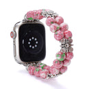 Artisanal Beaded Harmony Bracelet for Apple Watch