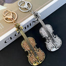 Unique Artistic Violin Keyring