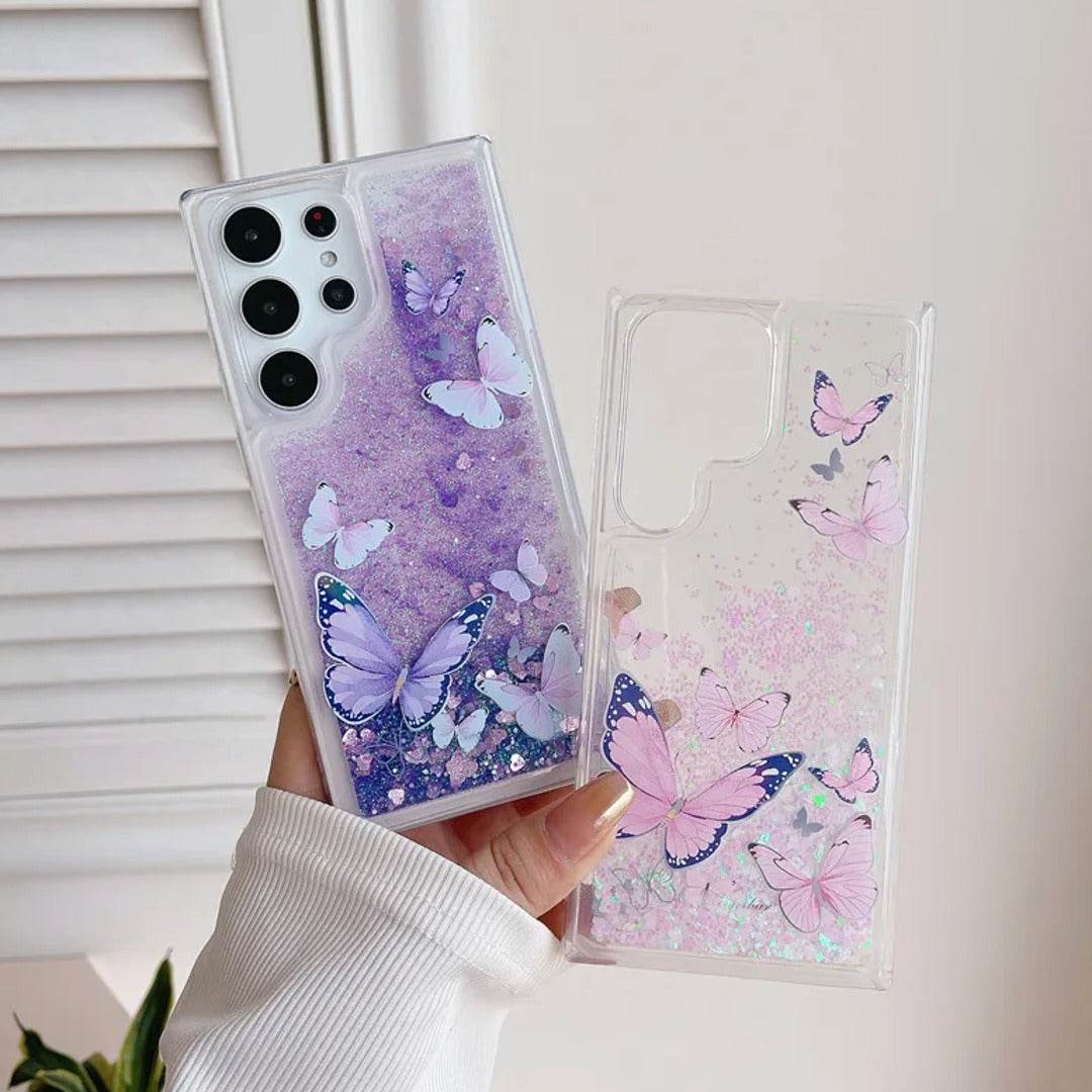 Butterfly Glitz Glam Phone Case - Samsung - Peeperly
