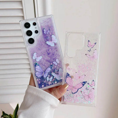 Butterfly Glitz Glam Phone Case - Samsung - Peeperly