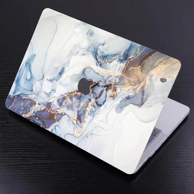 Glossy Marble Pattern MacBook Case - Peeperly