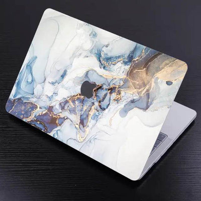 Glossy Marble Pattern MacBook Case - Peeperly