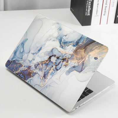 Glossy Marble Pattern MacBook Case - Peeperly