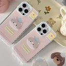 Paws And Play Cartoon Cat Phone Gripper Case