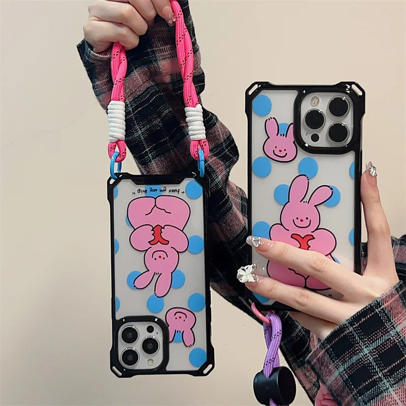 Snuggle Bunny Cute Rabbit Phone Case β Peeperly