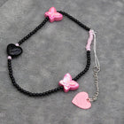 Shimmering Butterfly Heart Phone Charm - Peeperly