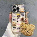 Cartoon Bear Doll Window Camera Case