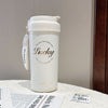 Stylish Lucky Phrase Travel Tumbler