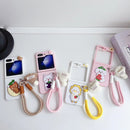 Cute Cartoon Character Case with Bracelet - Samsung