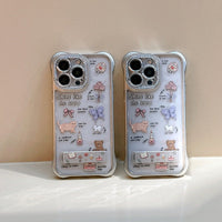 Cartoon Animal Four Corner Case