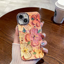 Elegant Flower Diamond Inlaid Case