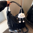 Sparkly Cloud Charm Sling & Backpack