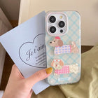 Adorable Plaid Westie 3D Art Case - Peeperly